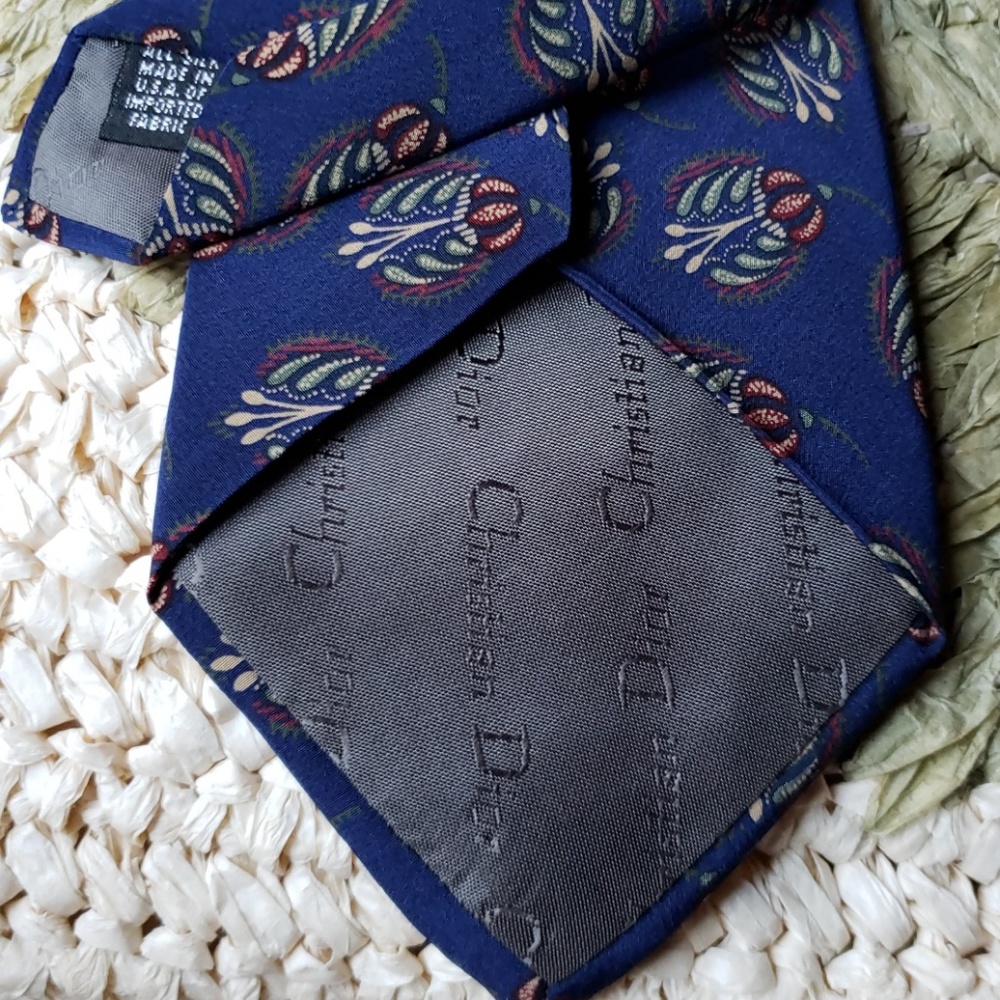 Christian Dior Monsieur all silk tie - Picture 5 of 5